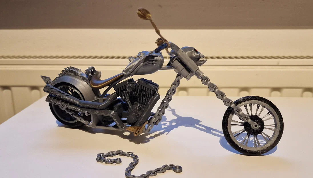 Nâng cấp! Ghost Rider Bike (2020) bản Mini! Designer Ed van der Heijden - Image 8