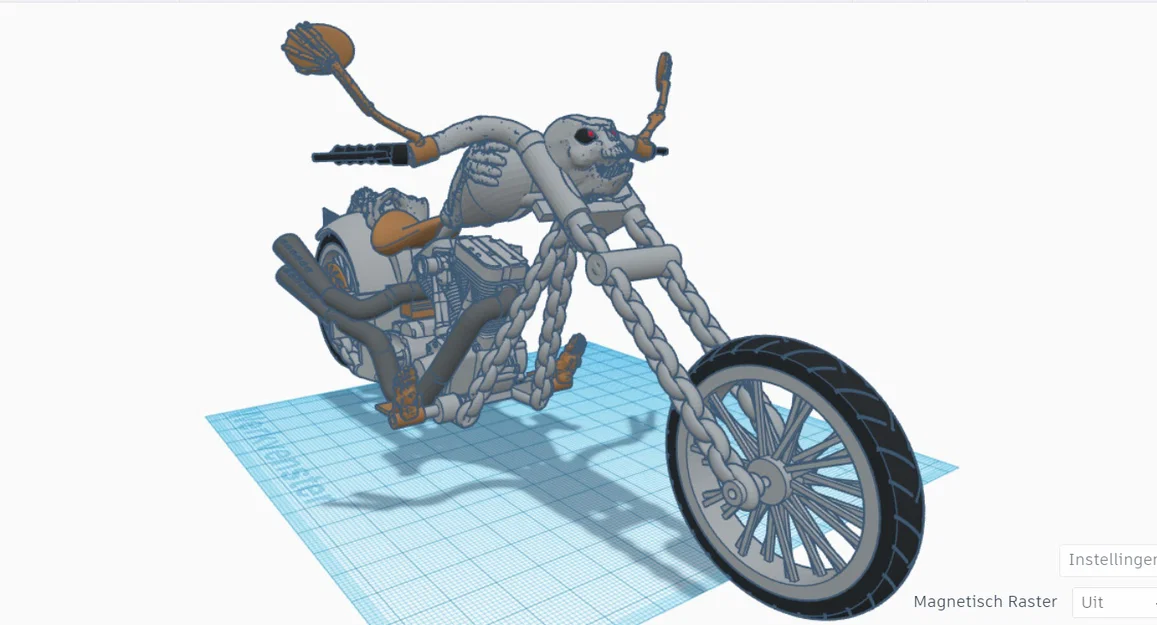 Nâng cấp! Ghost Rider Bike (2020) bản Mini! Designer Ed van der Heijden - Image 9