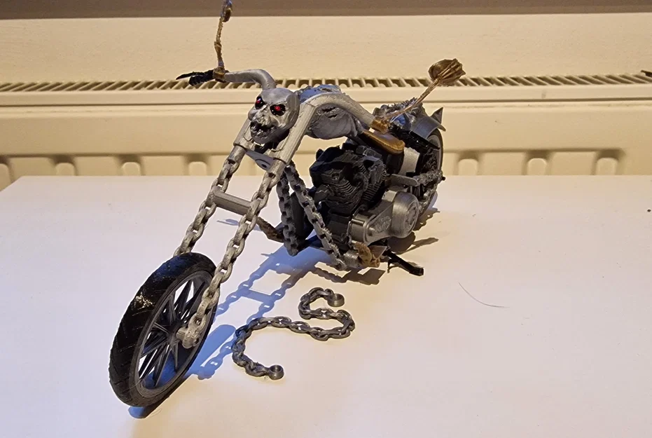 Nâng cấp! Ghost Rider Bike (2020) bản Mini! Designer Ed van der Heijden - Image 10