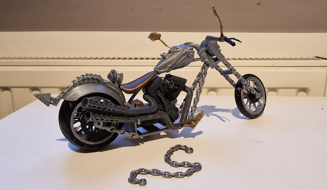 Nâng cấp! Ghost Rider Bike (2020) bản Mini! Designer Ed van der Heijden - Image 12