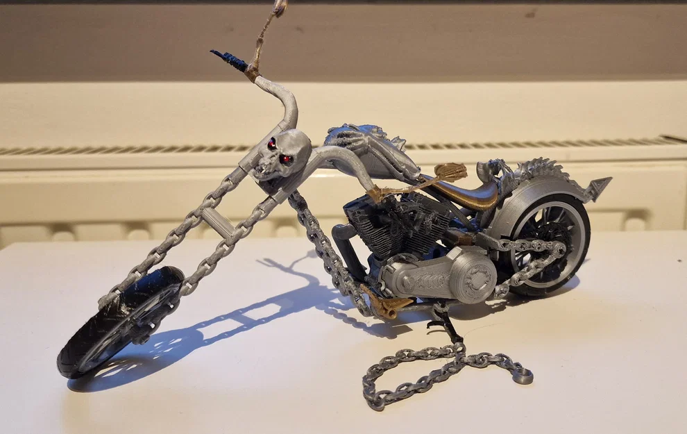 Nâng cấp! Ghost Rider Bike (2020) bản Mini! Designer Ed van der Heijden - Image 14