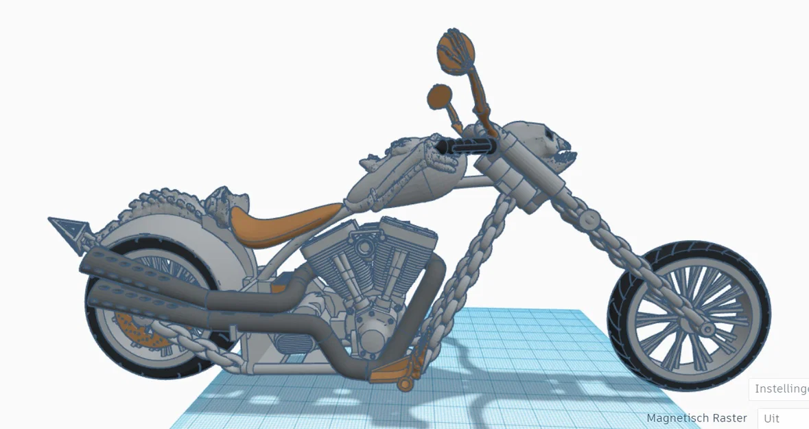 Nâng cấp! Ghost Rider Bike (2020) bản Mini! Designer Ed van der Heijden - Image 15