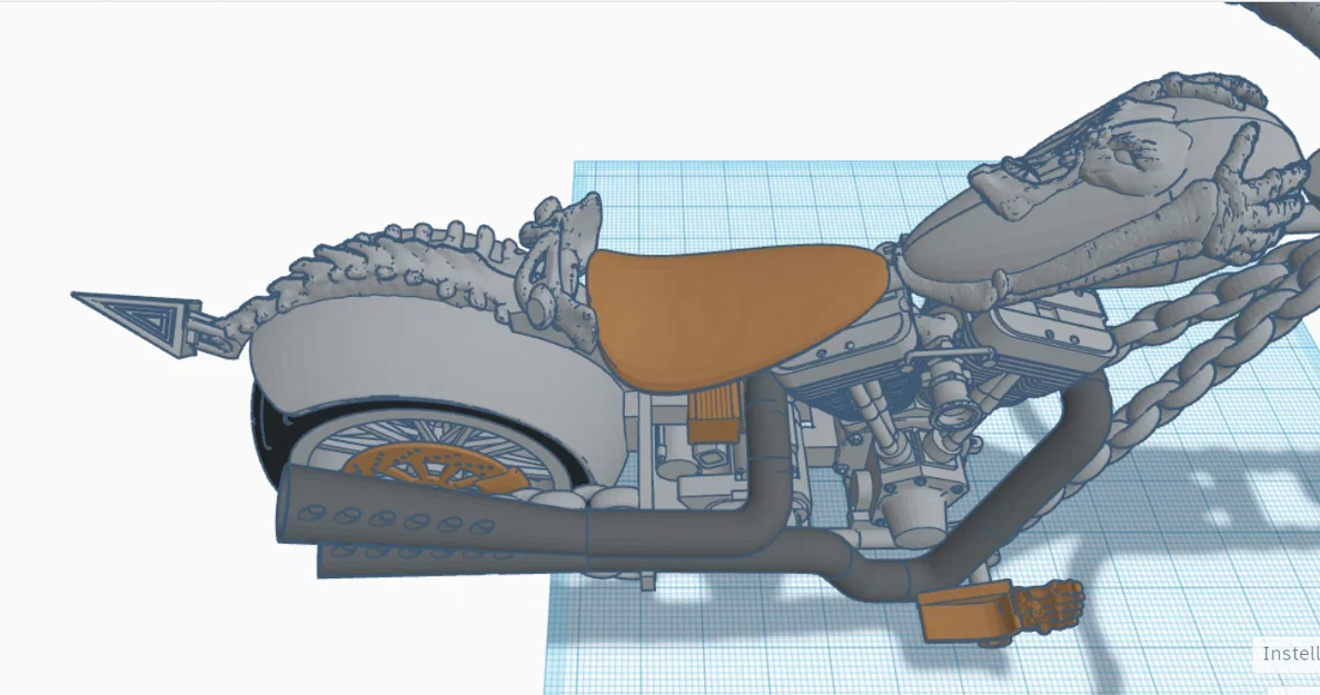 Nâng cấp! Ghost Rider Bike (2020) bản Mini! Designer Ed van der Heijden - Image 17