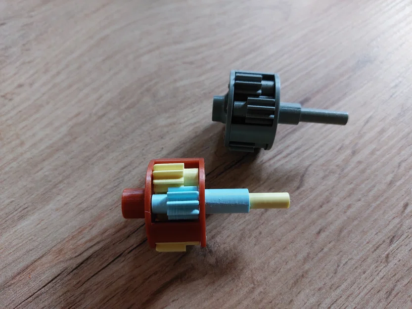 Bộ vi sai kiểu Tatra (Differential tatra style) - Image 1