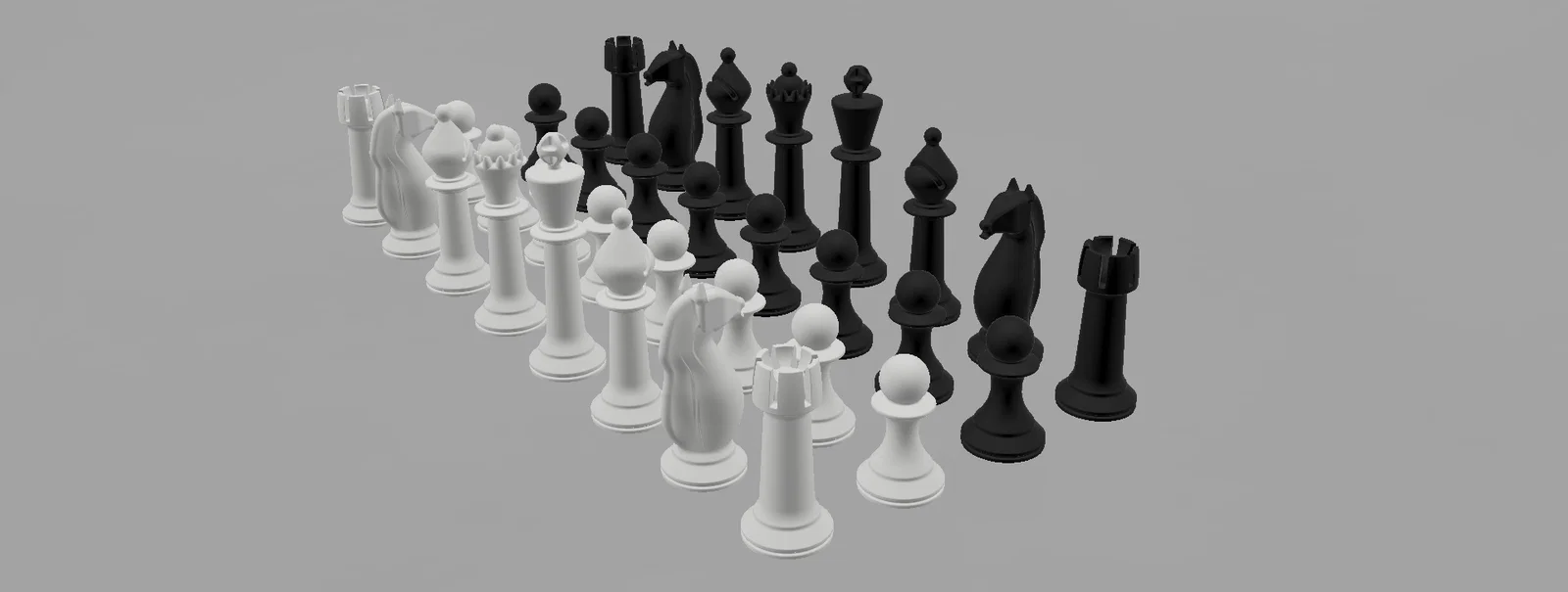 Bộ Quân Cờ Vua 3D (Chess Figures) Đẹp, Dễ In Cho Mọi Người - Image 1