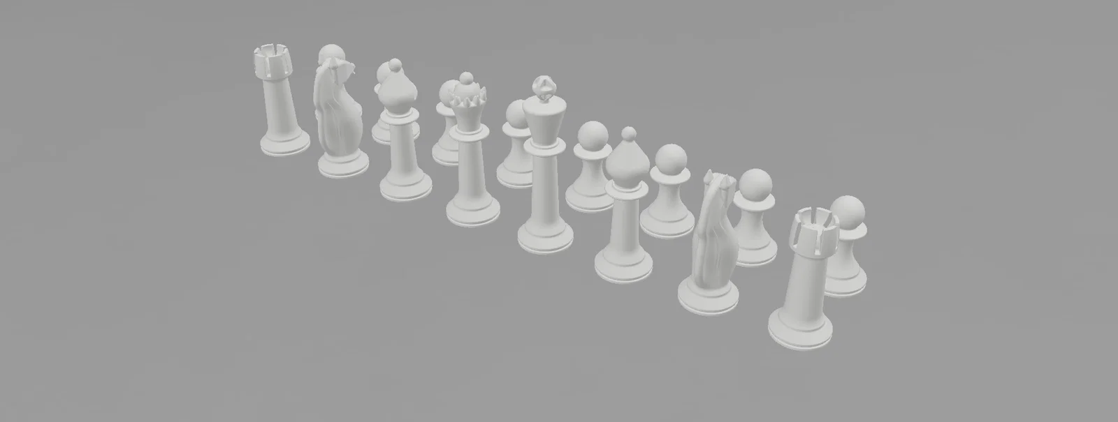 Bộ Quân Cờ Vua 3D (Chess Figures) Đẹp, Dễ In Cho Mọi Người - Image 3
