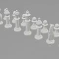 Bộ Quân Cờ Vua 3D (Chess Figures) Đẹp, Dễ In Cho Mọi Người - Thumbnail 3