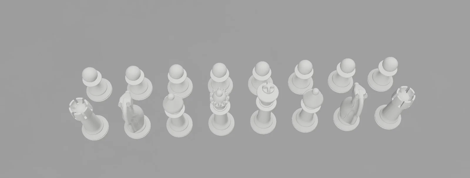Bộ Quân Cờ Vua 3D (Chess Figures) Đẹp, Dễ In Cho Mọi Người - Image 4