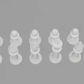Bộ Quân Cờ Vua 3D (Chess Figures) Đẹp, Dễ In Cho Mọi Người - Thumbnail 4