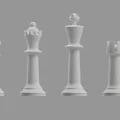 Bộ Quân Cờ Vua 3D (Chess Figures) Đẹp, Dễ In Cho Mọi Người - Thumbnail 5