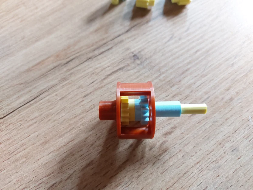 Bộ vi sai kiểu Tatra (Differential tatra style) - Image 8