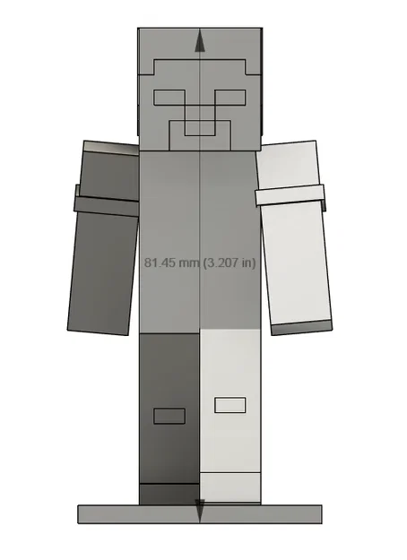 Mô hình 3D nhân vật Steve trong Minecraft để bàn đẹp mắt - Image 2