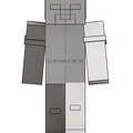 Mô hình 3D nhân vật Steve trong Minecraft để bàn đẹp mắt - Thumbnail 2
