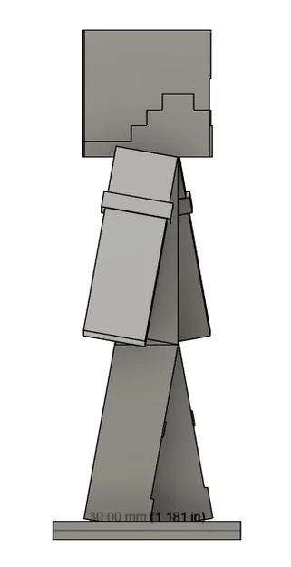 Mô hình 3D nhân vật Steve trong Minecraft để bàn đẹp mắt - Image 3