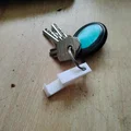 Giá đỡ điện thoại mini kiêm móc khóa siêu gọn - File in 3D hữu ích - Thumbnail 4