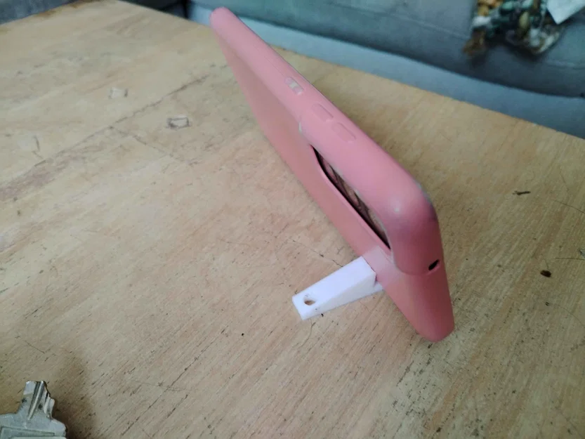 Giá đỡ điện thoại mini kiêm móc khóa siêu gọn - File in 3D hữu ích - Image 5