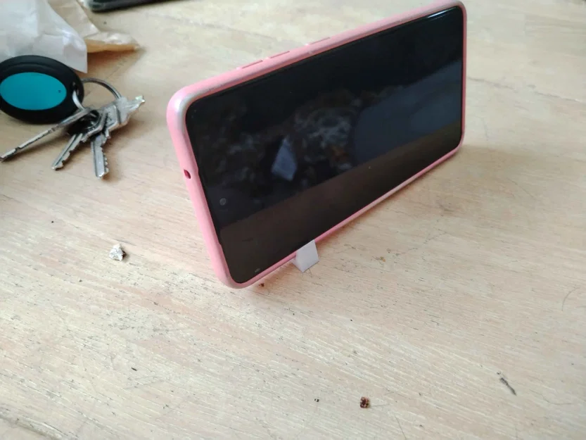 Giá đỡ điện thoại mini kiêm móc khóa siêu gọn - File in 3D hữu ích - Image 6