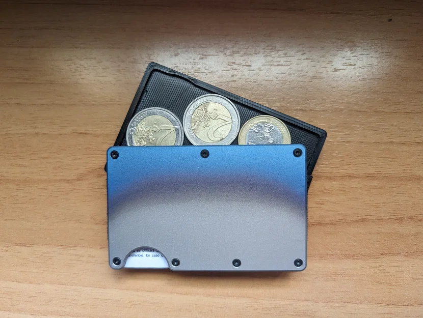 Khay đựng xu cho ví Ridge (dễ lấy linh hoạt) - Image 3