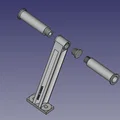 Giá treo cuộn nhựa Filament cho Anycubic Kobra 2 (Đơn hoặc Đôi) - Thumbnail 1