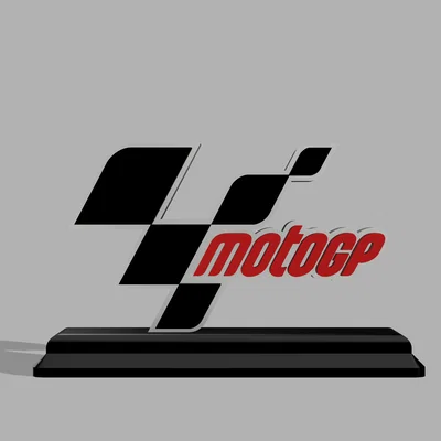 Mô hình trang trí logo MotoGP để bàn dành cho fan tốc độ