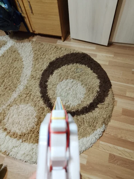 Súng bắn thun Rubberband Gun V2: Đồ chơi giải trí in 3D cực vui - Image 2