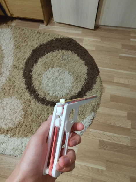 Súng bắn thun Rubberband Gun V2: Đồ chơi giải trí in 3D cực vui - Image 3