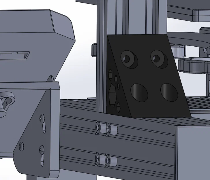 Giá đỡ gia cố trục Z cho Ender 3 V2 (Stabilizer Bracket) - Image 1