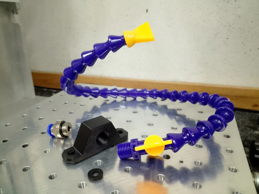 Đầu nối Air Assist cho fiberlaser (ren 1/4") - Image 1