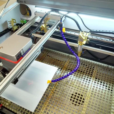 Đầu nối Air Assist cho fiberlaser (ren 1/4")