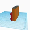 Giá đỡ bút gắn bảng treo dụng cụ Parkside (Pegboard Penholder) - Thumbnail 2