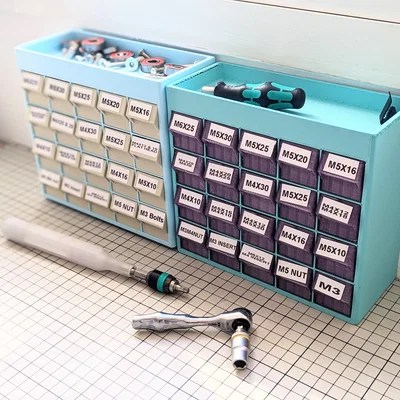 Hộp Đựng Linh Kiện Nhỏ - Small Screw Organizer In 3D Tiện Dụng