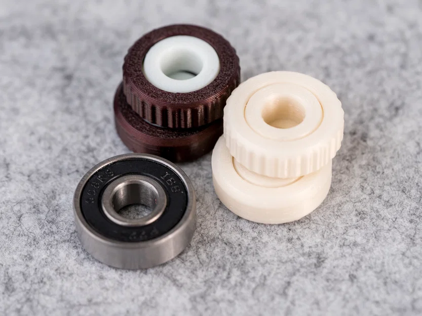 Mẫu thay thế 608 Bearing đơn giản cho các tác vụ nhẹ - Image 1