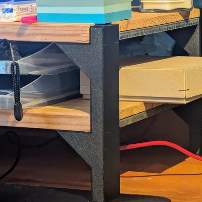 Chân đế kệ Ikea Ivar - Thiết kế tối giản cho không gian làm việc
