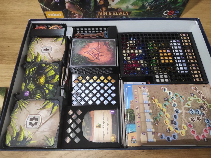Insert/Organizer Lost Ruins Of Arnak + 2 Expansions (Expedition Leaders & Missing Expedition) - Image 3