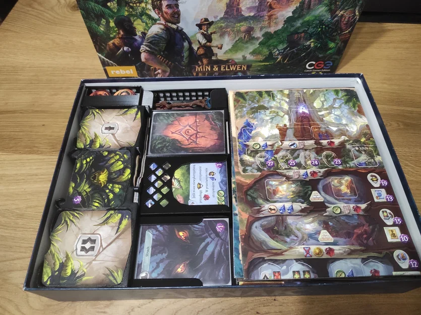 Insert/Organizer Lost Ruins Of Arnak + 2 Expansions (Expedition Leaders & Missing Expedition) - Image 4