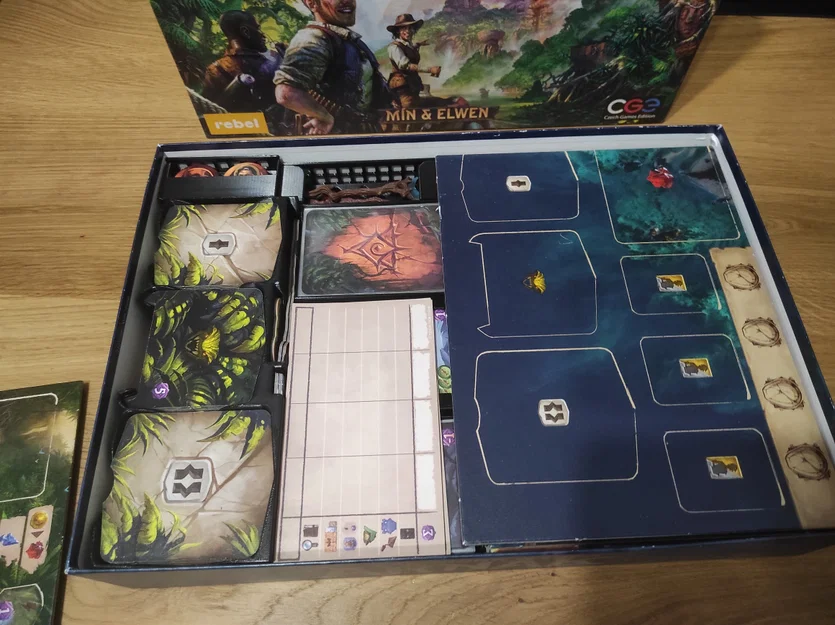 Insert/Organizer Lost Ruins Of Arnak + 2 Expansions (Expedition Leaders & Missing Expedition) - Image 5
