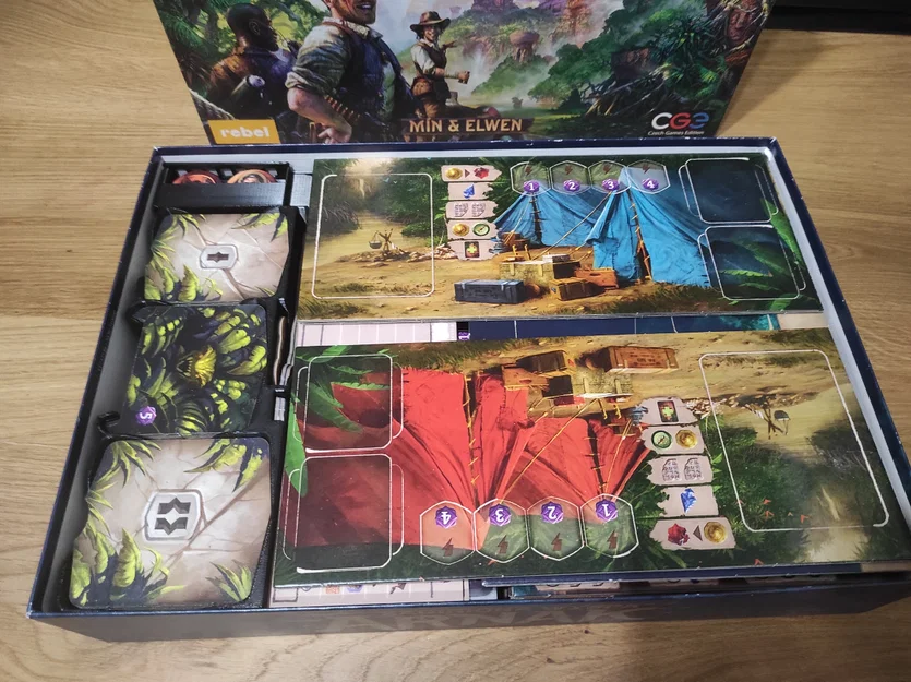 Insert/Organizer Lost Ruins Of Arnak + 2 Expansions (Expedition Leaders & Missing Expedition) - Image 6