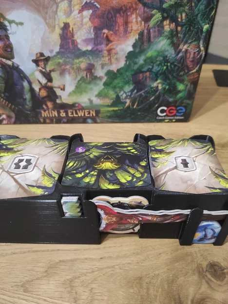 Insert/Organizer Lost Ruins Of Arnak + 2 Expansions (Expedition Leaders & Missing Expedition) - Image 9