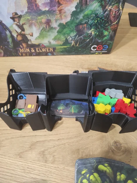 Insert/Organizer Lost Ruins Of Arnak + 2 Expansions (Expedition Leaders & Missing Expedition) - Image 10