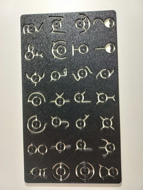 Template vẽ Bảng chữ cái Pokémon (Fusion 360) - Image 2