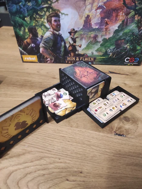 Insert/Organizer Lost Ruins Of Arnak + 2 Expansions (Expedition Leaders & Missing Expedition) - Image 18