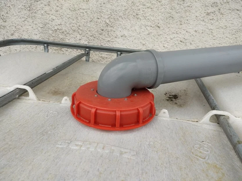 Bộ hứng nước mưa sân vườn (Garden rainwater collector) - Image 3