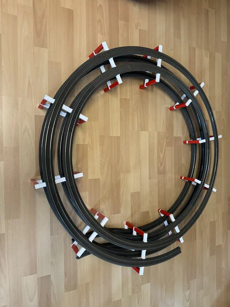 Bộ chuyển đổi Lego và đường ray tàu hỏa Märklin C-Gleis (3D Print) - Image 1