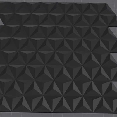 Gạch ốp tường trang trí 3D dạng mô-đun (Wall Cover) ấn tượng