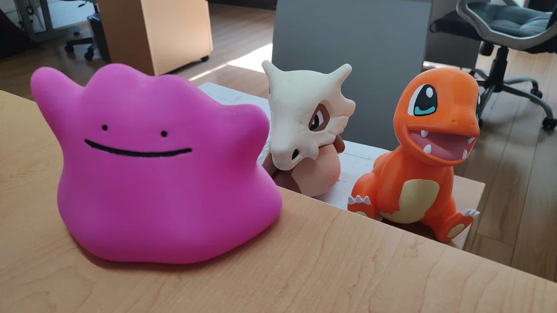 Mô hình heo đất Pokemon Ditto in 3D không cần support - Image 1