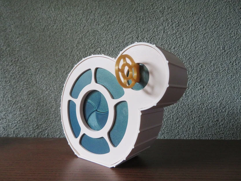 Két giữ chìa khóa cơ cấu Iris (Iris mechanism key safe) - Image 1