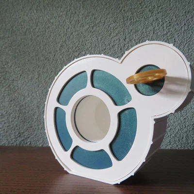Két giữ chìa khóa cơ cấu Iris (Iris mechanism key safe)