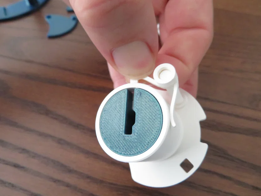 Két giữ chìa khóa cơ cấu Iris (Iris mechanism key safe) - Image 8