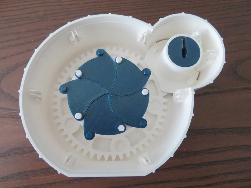 Két giữ chìa khóa cơ cấu Iris (Iris mechanism key safe) - Image 20