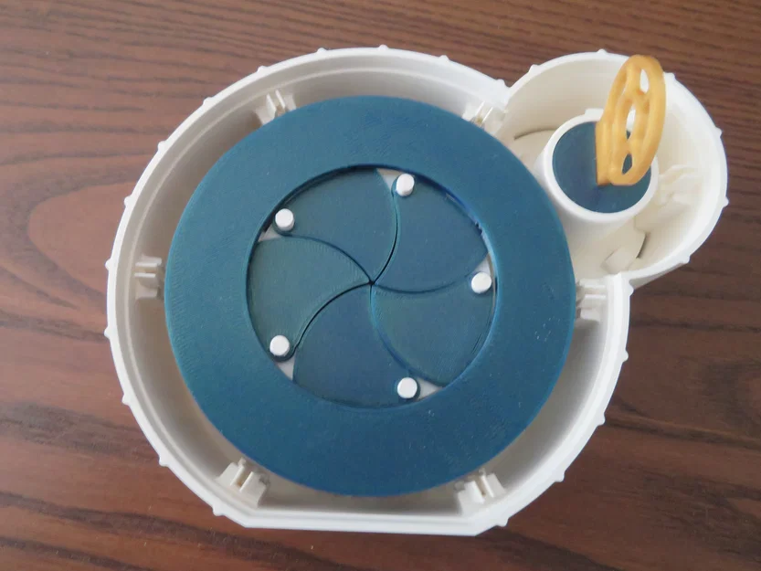 Két giữ chìa khóa cơ cấu Iris (Iris mechanism key safe) - Image 22